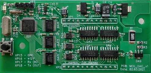Модуль генератора аналоговых  сигналов (Модуль ГАС)